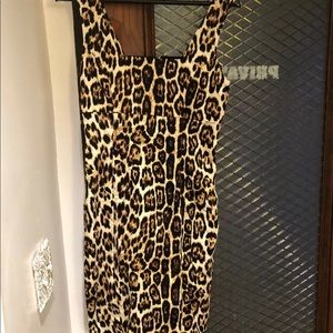 Alice & Olivia Leopard Sheath Dress